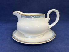 M&S FELSHAM GRAVY BOAT AND STAND - IMMACULATE