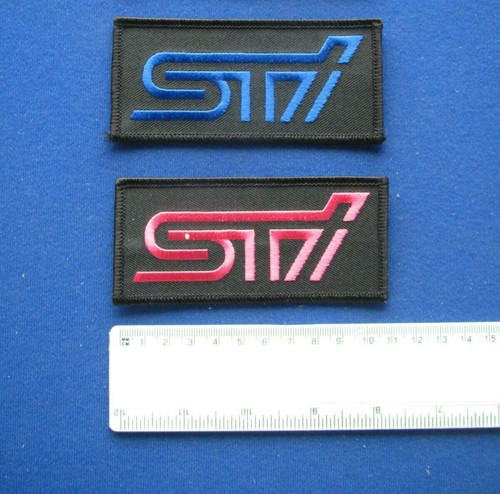 Subaru sti cloth badge - , badge/patch