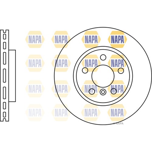 Brake discs vented for - brake,