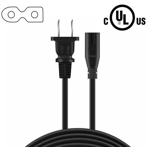 5ft prong power cord - 2-prong,