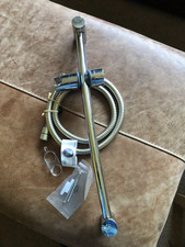 Shower Riser Rail Kit Adjustable Chrome Head Holder Bracket Bathroom Shower