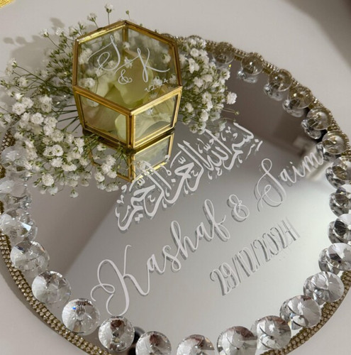 Personalised sign vinyl decal - sign,