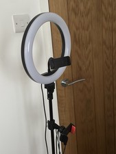 Self-shooting lamp with backlight and remote control