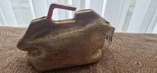 ZARA Gold Clutch Bag with