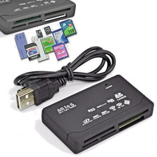 Memory Card Reader All in One 1 USB Adapter SD SDHC Mini Micro M2 MMC XD CF MS