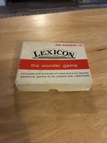 Vintage waddingtons lexicon - -,