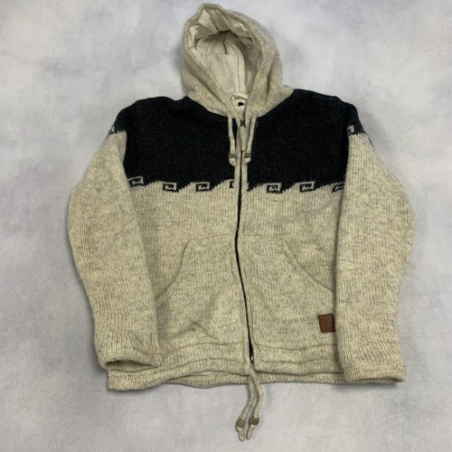 Vintage knitted hoodie - knitted,