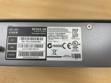 Cisco SF302-08 8-Port 10/100 Managed Switch - No PSU