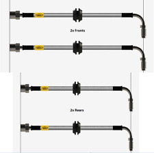 FULL KIT HEL Brake Lines Hoses For Porsche 911 992 GT3 RS Direct To Calipers 23-