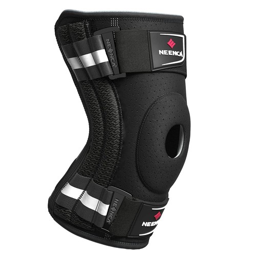 Adjustable hinged knee - hinged, brace