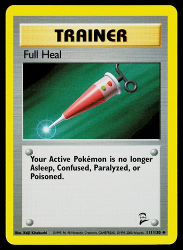 Full heal 111 130 - set, 2