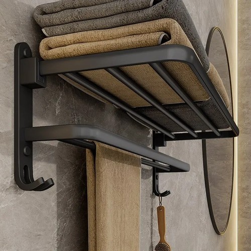 Double tier towel rail holder - double,