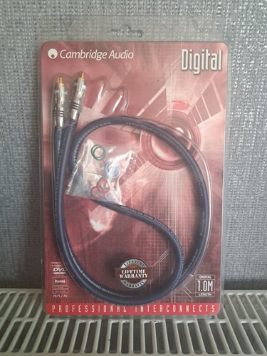 Cambridge audio interconnect - cambridge,