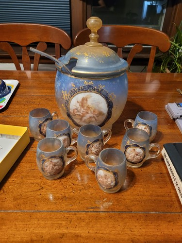 1890 1920 bohemian punch - bohemian, bowl