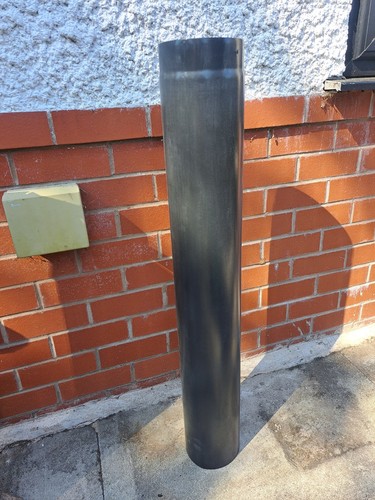 Stove woodburner flue pipe