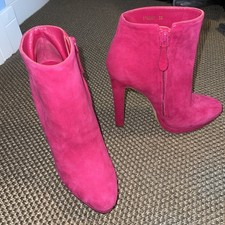 Alexander McQueen Pink Ankle boots Size 39