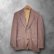 Brown Vintage Harris Tweed