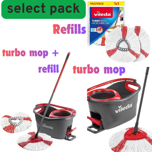 Vileda turbo microfibre - microfibre, &