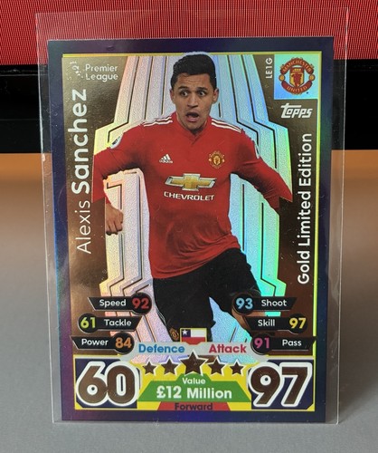 Alexis sanchez gold - gold, limited