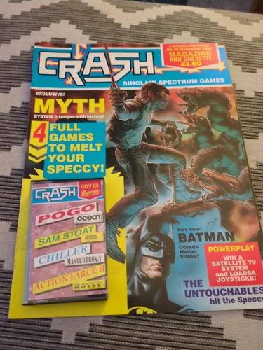 Crash magazine issue - crash,