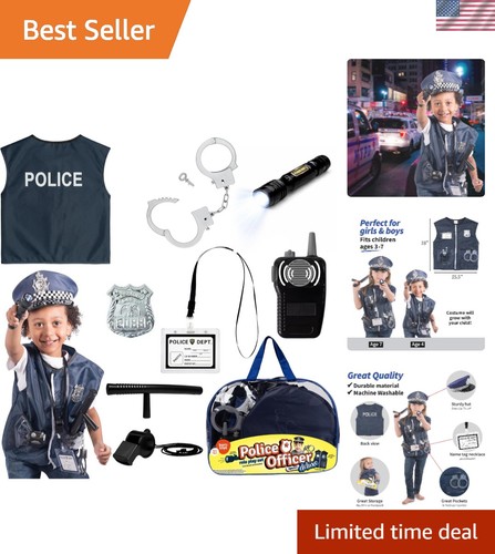 Exciting kids police costume - costume,