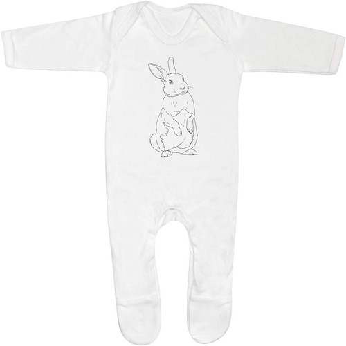 Standing rabbit animal baby - 'standing,