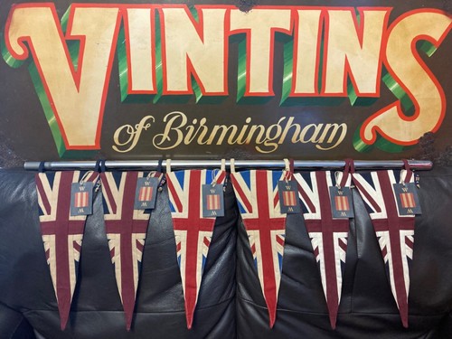 Union jack stiched pennant - jack, (