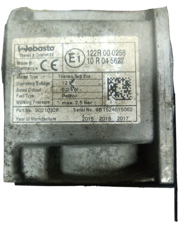 Webasto thermo top evo - thermo,