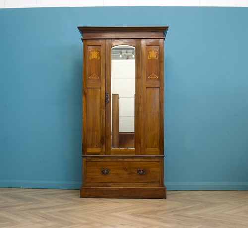 Antique art nouveau mahogany - antique,