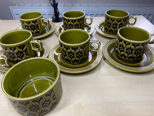 Hornsea pottery green - 13, x