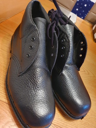 Bnib mens black leather - f.,