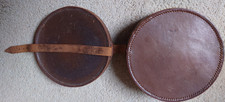 Vintage Leather Collar Box Complete Collars