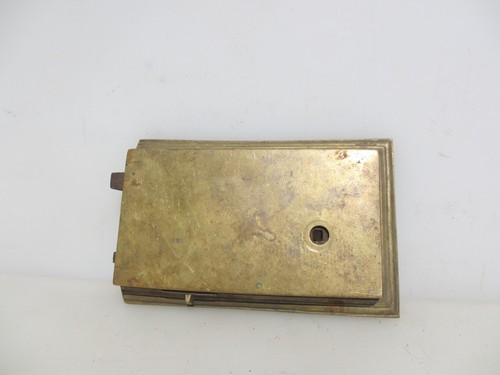 Georgian brass door - brass, lock