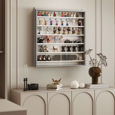 7-Tier Wall Display Cabinet w/