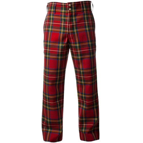 Tartan trews golf trousers - golf,