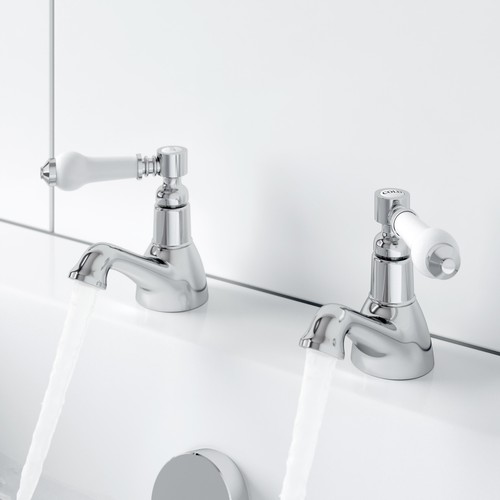 Bath taps chrome - bath, brass