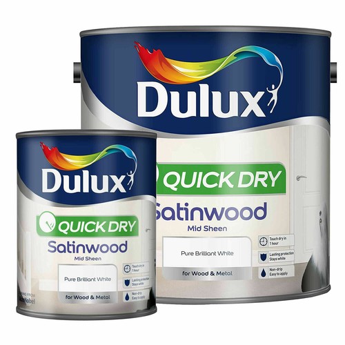 Dulux quick dry satinwood - dry,