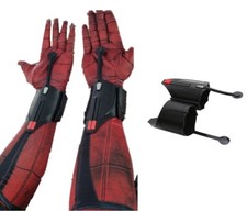 1 Pair Spider-Man Homecoming Spiderman Web Shooter Cosplay Props Wristband