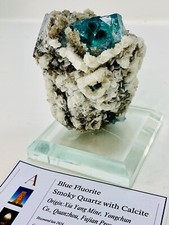 Fluorite Rare Blue Fluorite