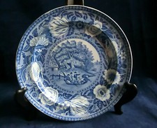 RARE BLUE & WHITE TRANSFERWARE