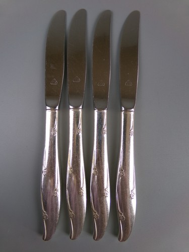 Vintage salad butter knives - /,