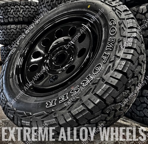 Black steel wheels - black, fits