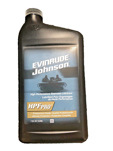 Evinrude tec gear box - gear, oil