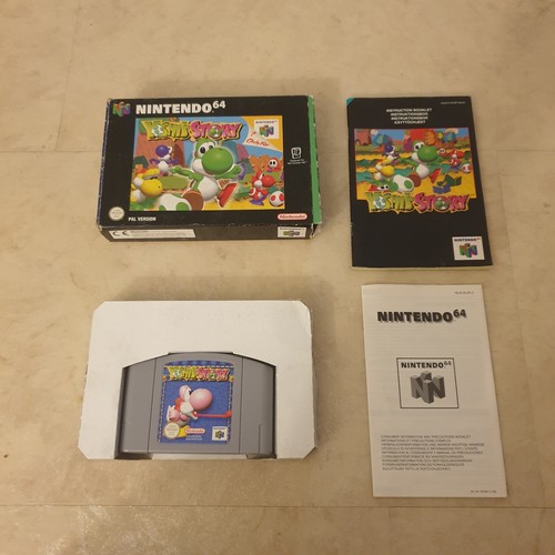 Yoshi story n64 boxed - boxed, pal