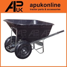 Large Black 200L Wheelbarrow