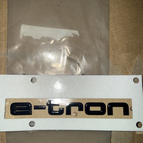 Genuine new audi - new, e-tron
