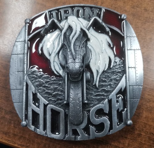 Iron horse belt - belt, buckle