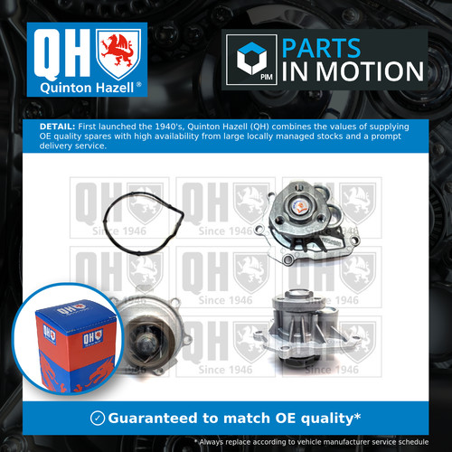 Water pump fits vauxhall - pump,