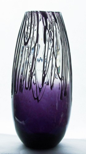 Vintage studio glass vase - studio,