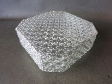 Vintage 1990's Glass Square